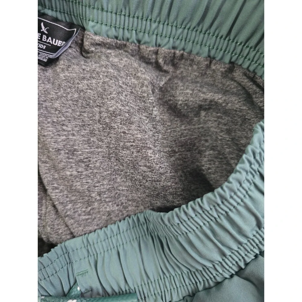 Eddie Bauer Kids Youth Lined Tech Jogger Sage Green L 14/16 Stretch Pants